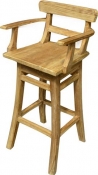 Teak bar chair 